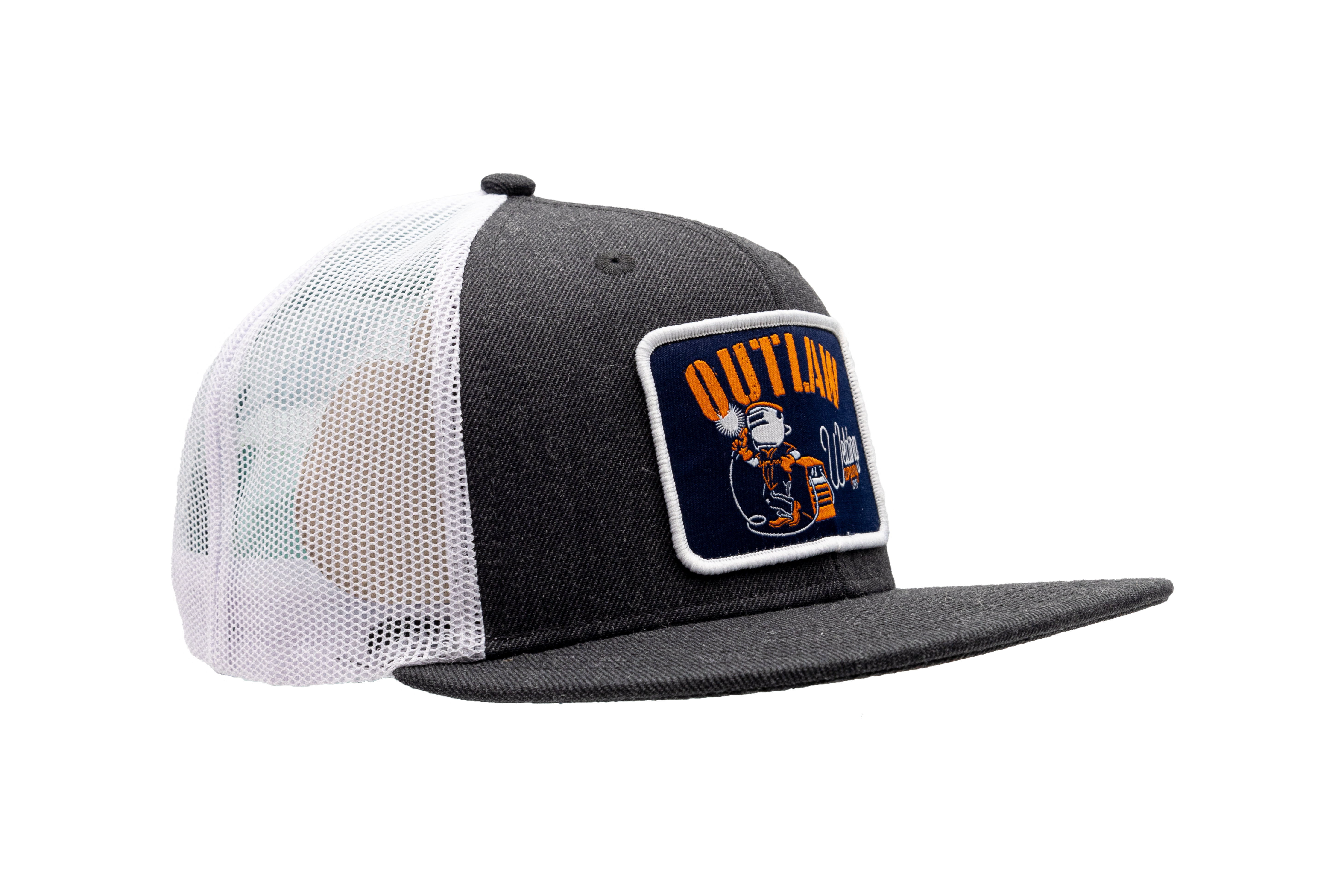 Outlaw Machine Hat Dark Gray